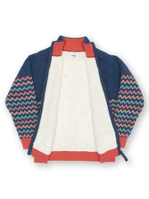 Kite Boys Organic Hygge Jacket Zigzag