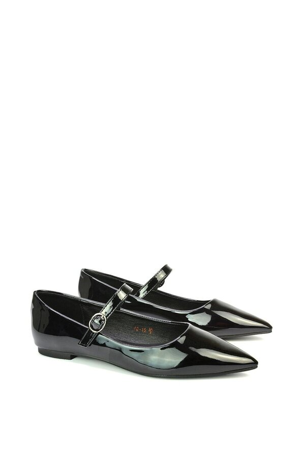 XY LONDON Flat Mary Jane Ballerina Pumps