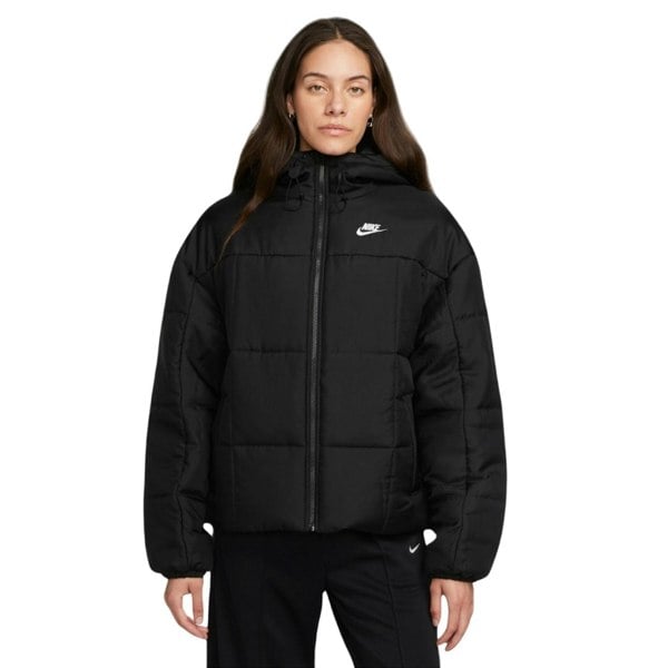 Nike Plain Quilted Black Puffer Jacket S