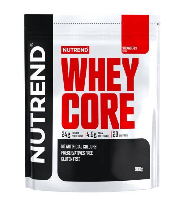Nutrend Whey Core, Strawberry - 900g