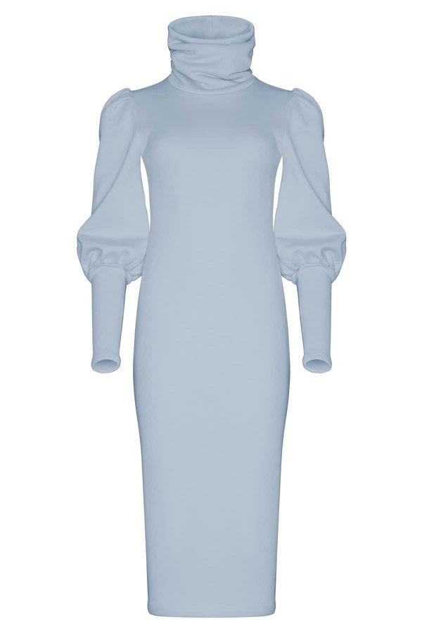 Bo Carter Brynja Dress - Pale Blue