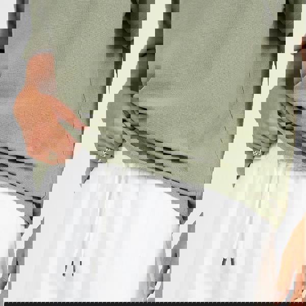 Brave Soul Cream Wide Leg Joggers - Cream Image 4