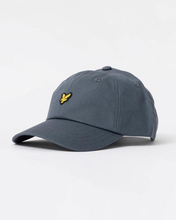 Lyle & Scott Baseball Cap - W635 Gunmetal - side