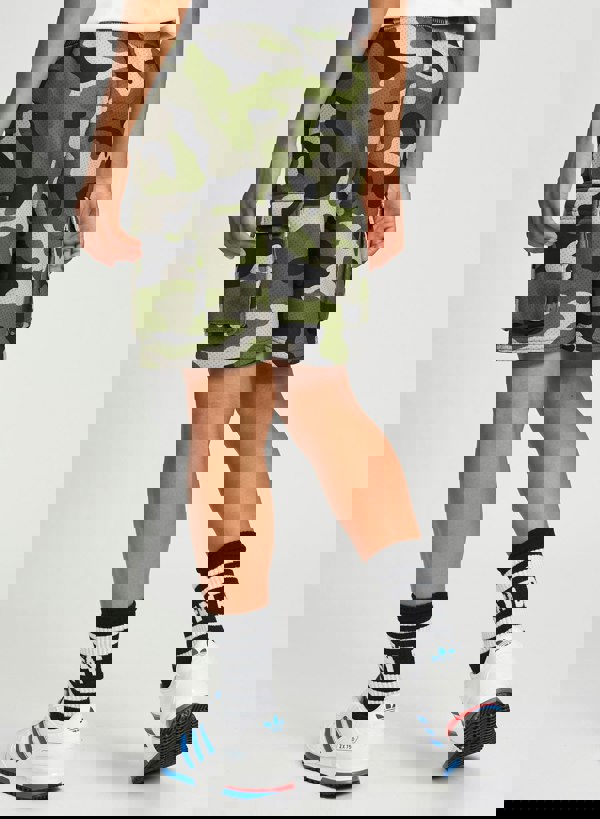 Beat Boyz Club Revolve Combat Shorts - Khaki Camo