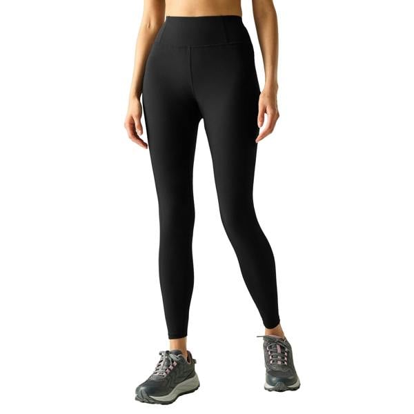 Regatta Womens/Ladies Monira Water Repellent Hiking Leggings - Black - 
