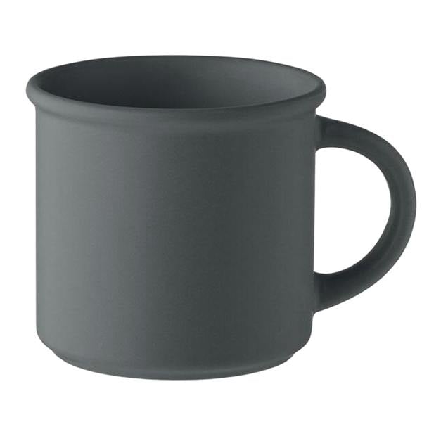 MidOcean Cupage Matte Ceramic 300ml Mug - Stone Grey - 