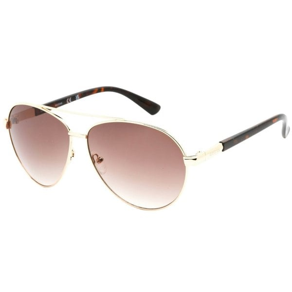 DO NOT USE! Guess Gf0221 32F Gold Sunglasses