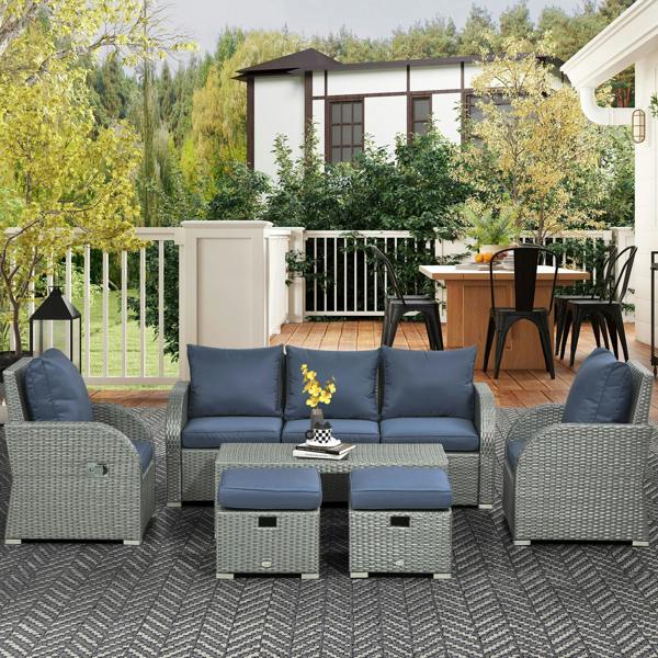Rattan Sofa Set