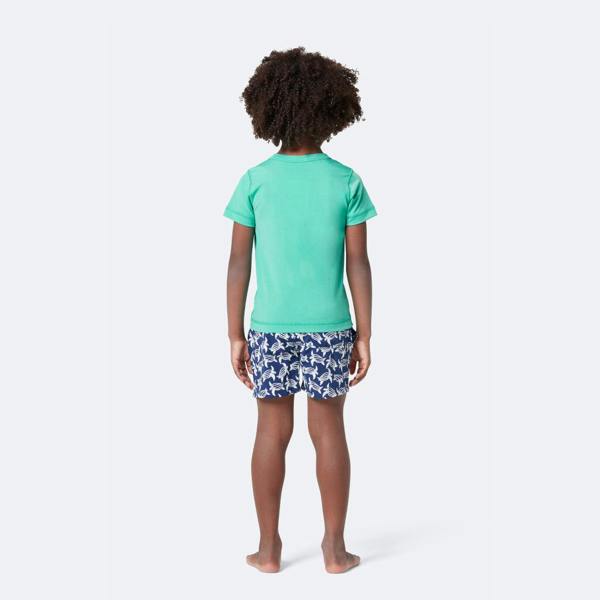 Tom & Teddy Spearmint Short Sleeve Rash Guard