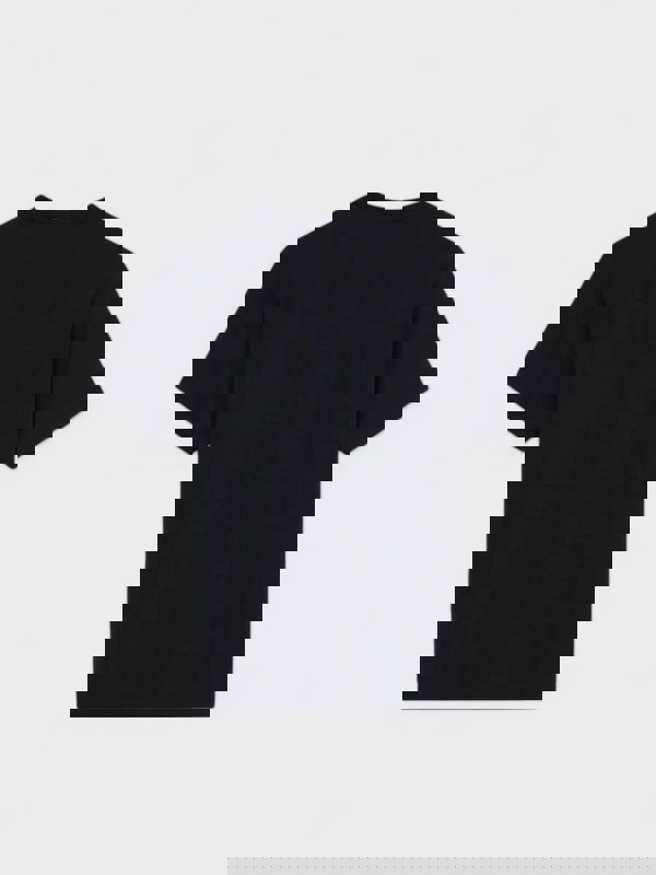 Kenzo Cross Logo Print T Shirt Black