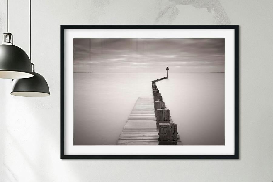 Fine art coastal photography by Doug Chinnery - framed print