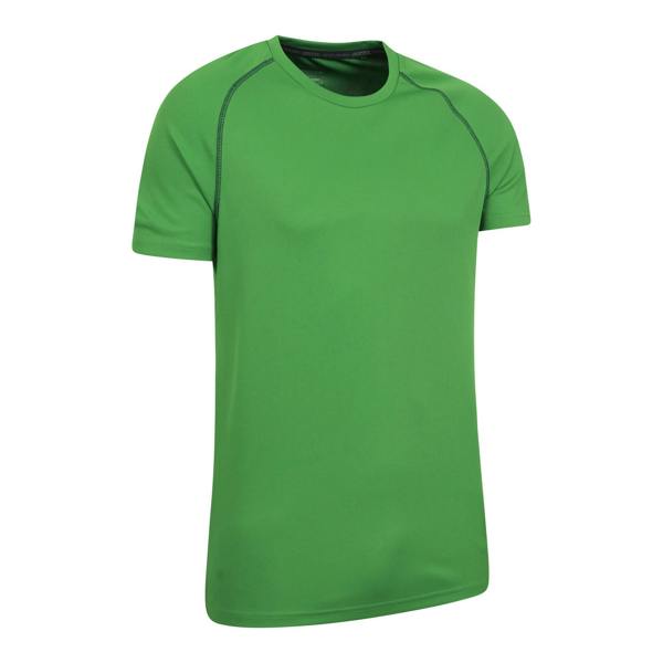 Mountain Warehouse Mens Endurance IsoCool T-Shirt - Dark Green - 