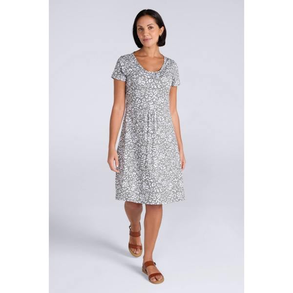 Mountain Warehouse Womens/Ladies Flora Denim UV Protection Midi Dress - Light Khaki - 