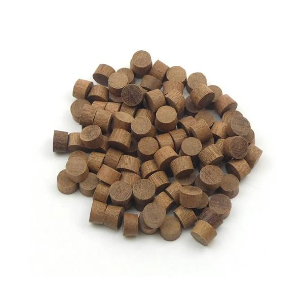 1/2" - 12.7mm Mahogany End Grain Plug