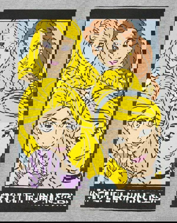 Disney Princess WomensGrey Short Sleeved T-Shirt