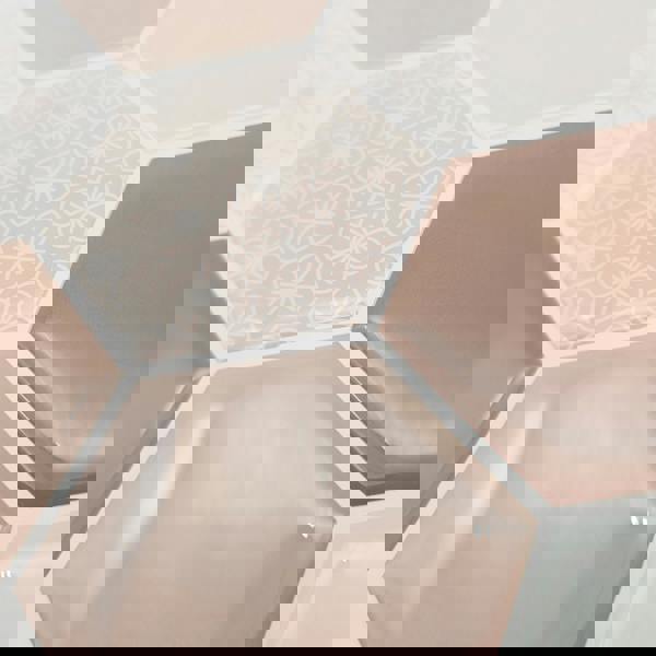 Honey  Hexa Brown Glossy 3D Tile Stickers 30.5 x 15.4cm  (12 x 6 in) - 12 pcs in a pack