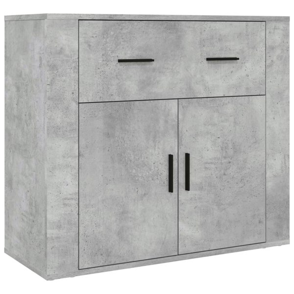 Berkfield Highboard Concrete Grey Engineered Wood