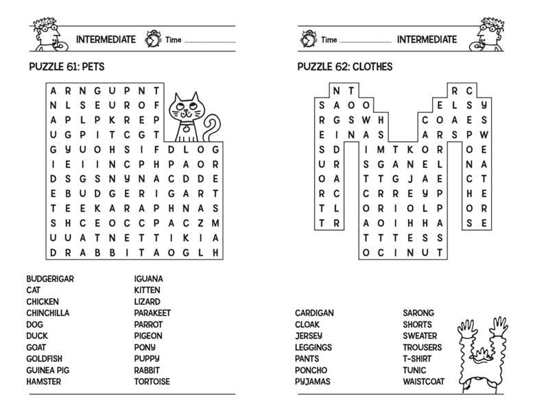 Wordsearches for Clever Kids by Dr Gareth Moore: With Over 150 Puzzles