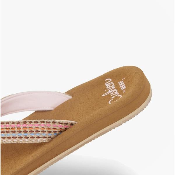 Reef BAJA ELANA Toe-Post Sandals   in  Pink