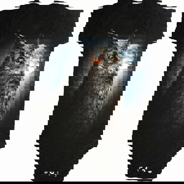 NIGHT WISE - Baby Sleepsuit Black