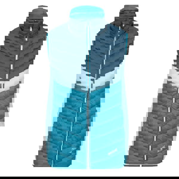 Regatta Womens/Ladies Harrock II Baffled Gilet - Gulfstream/Reflecting Lake