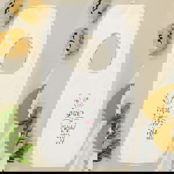 Personalised Memento Company Personalised First Easter Babys Bib