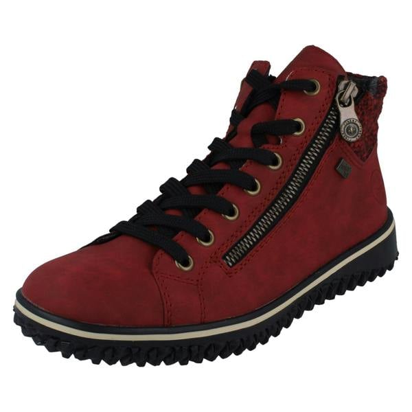 Rieker Ladies Rieker-Tex Double Zip Ankle Boots Z4263