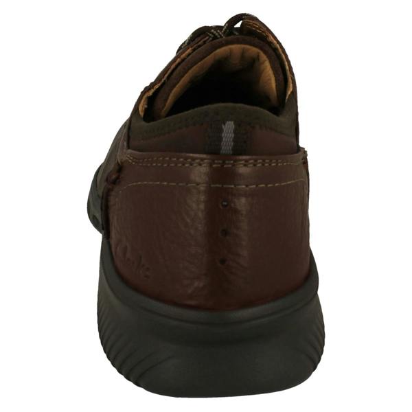 Clarks Mens Clarks Contoured Comfort Lace Up Shoes Donaway Plain