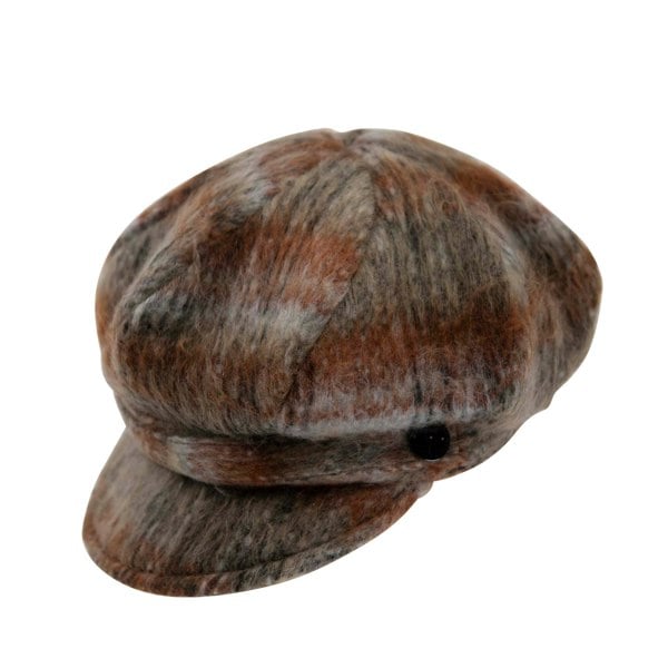 Heritage Traditions Ladies Coco Tweed Newsboy Cap