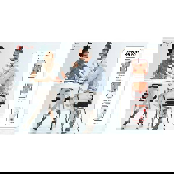 F FLX Energising Excellence Orthopaedic Memory Foam Gel Support Cushion