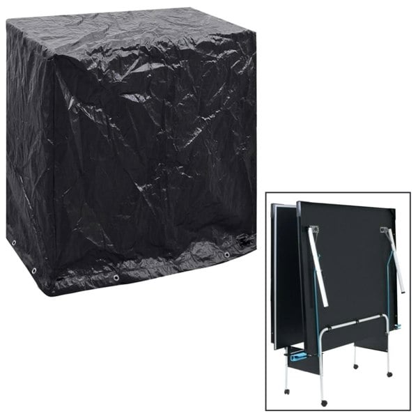 Berkfield Garden Furniture Cover Tabletennis Table 8 Eyelets 160x55x182cm