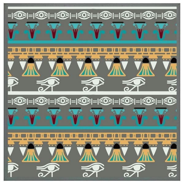 Benjamin Tate Design Tribal art, egyptian vintage ethnic silhouettes (picture Frame)