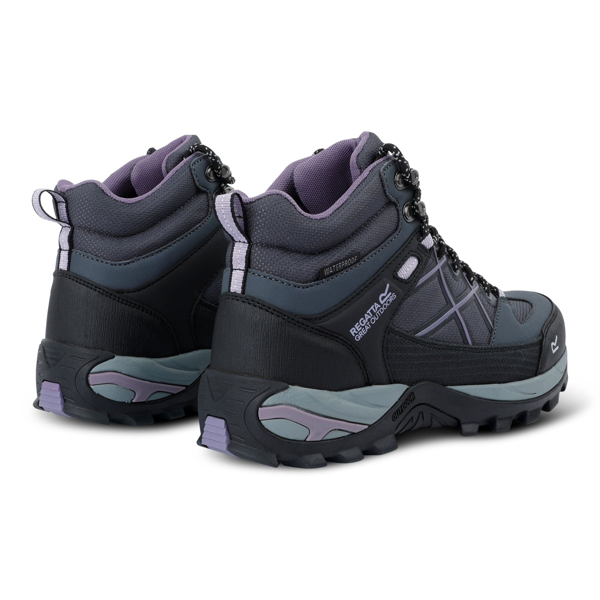 Regatta Womens Samaris III Walking Boots - Seal Grey/Purple Sage