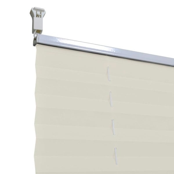 Berkfield Plisse Blind 90x150cm Cream