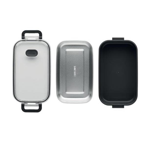MidOcean Hoagie Polypropylene Lunch Box - Black - 