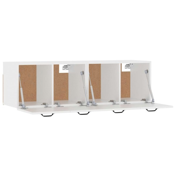 Berkfield Wall Cabinets 2 pcs White 80x35x36.5 cm Engineered Wood