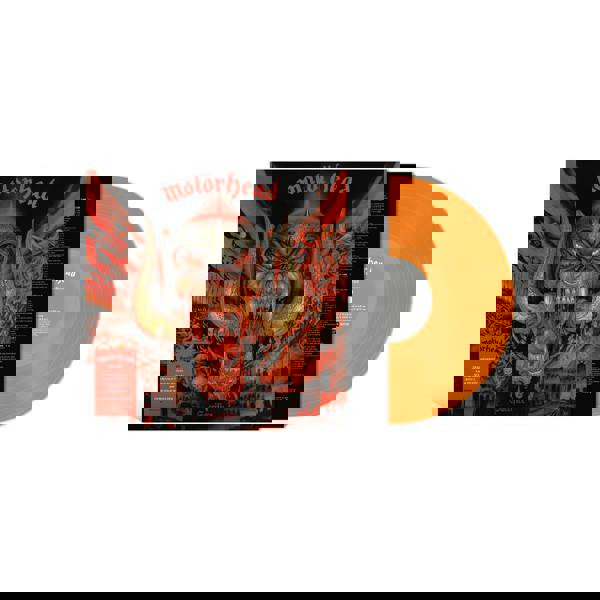 Motorhead 'Sacrifice' LP Orange Vinyl