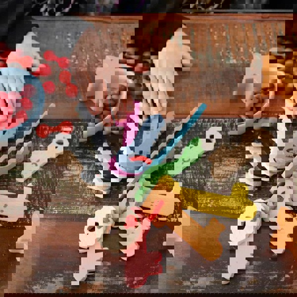 tickit Rainbow Wooden Keys