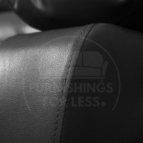 Furnishings For Less Venice Leather Reclining 2 Seater Sofa