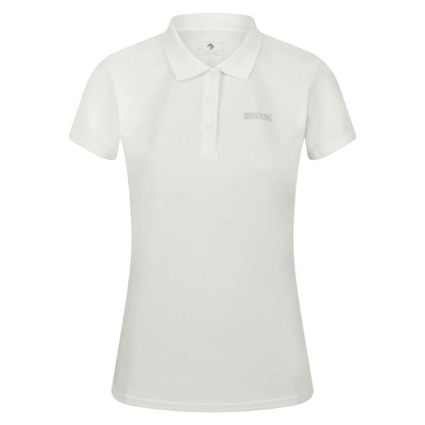 Regatta Womens/Ladies Maverick V Polo Shirt - Barely White - 