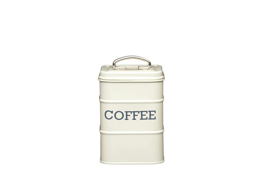 KitchenCraft Living Nostalgia Antique Cream Coffee Tin
