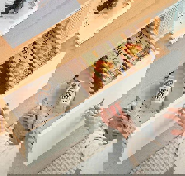 Karah TV Stand, Glass Door-Weilai Concept-Weilai Concept