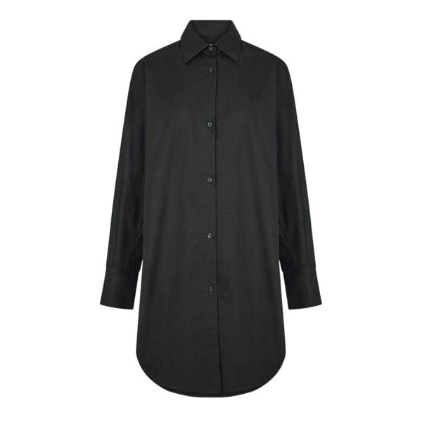 Boss Womens/Ladies Relaxed Fit Long-Sleeved Shirt - Black - 