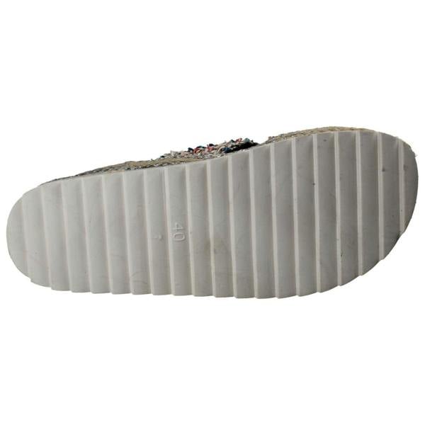 Spot On Ladies Spot On Chunky Sole Summer Mule