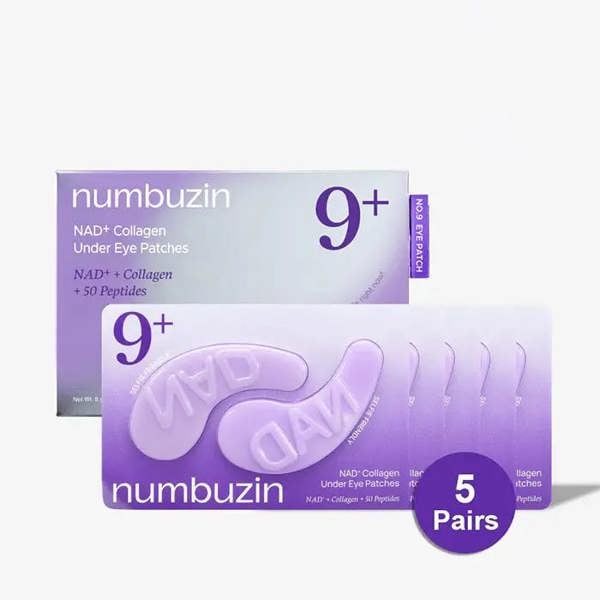 NUMBUZIN No.9 NAD+ Collagen Under Eye Patches (5 pairs)