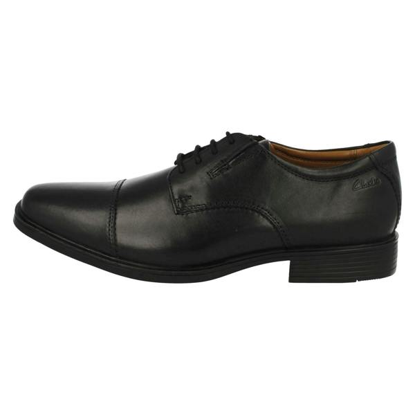 Clarks Mens Clarks Formal Lace Up Shoes Tilden Cap