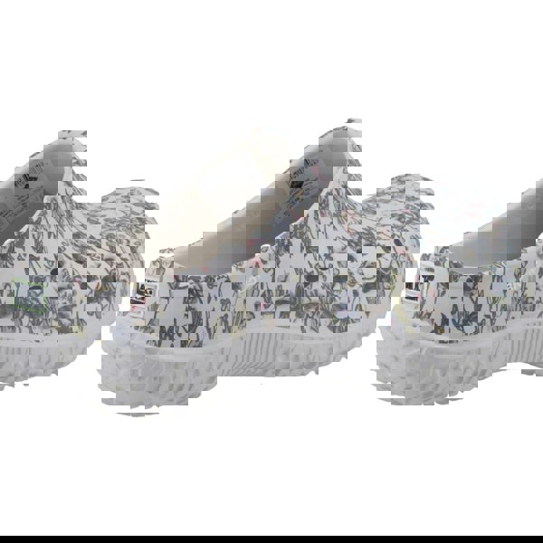 Muck Boots Muckster Lite Women's Clogs in Light Grey/Floral Print