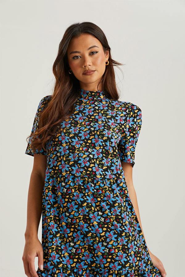 Urban Bliss Tie Back Smock Dress