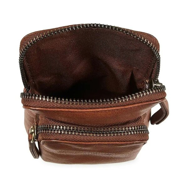 PRIMEHIDE Leather Crossbody Phone Bag with Card Slots – Bogota