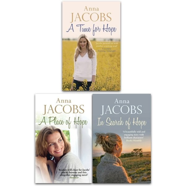 Allison & Busby Anna Jacobs Hope Trilogy 3 Books Collection Set